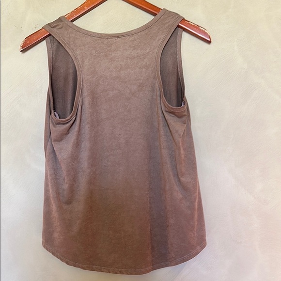 Fashion Magazine dreamcatcher Brown Sleeveless Tank Top - Picture 3 of 4